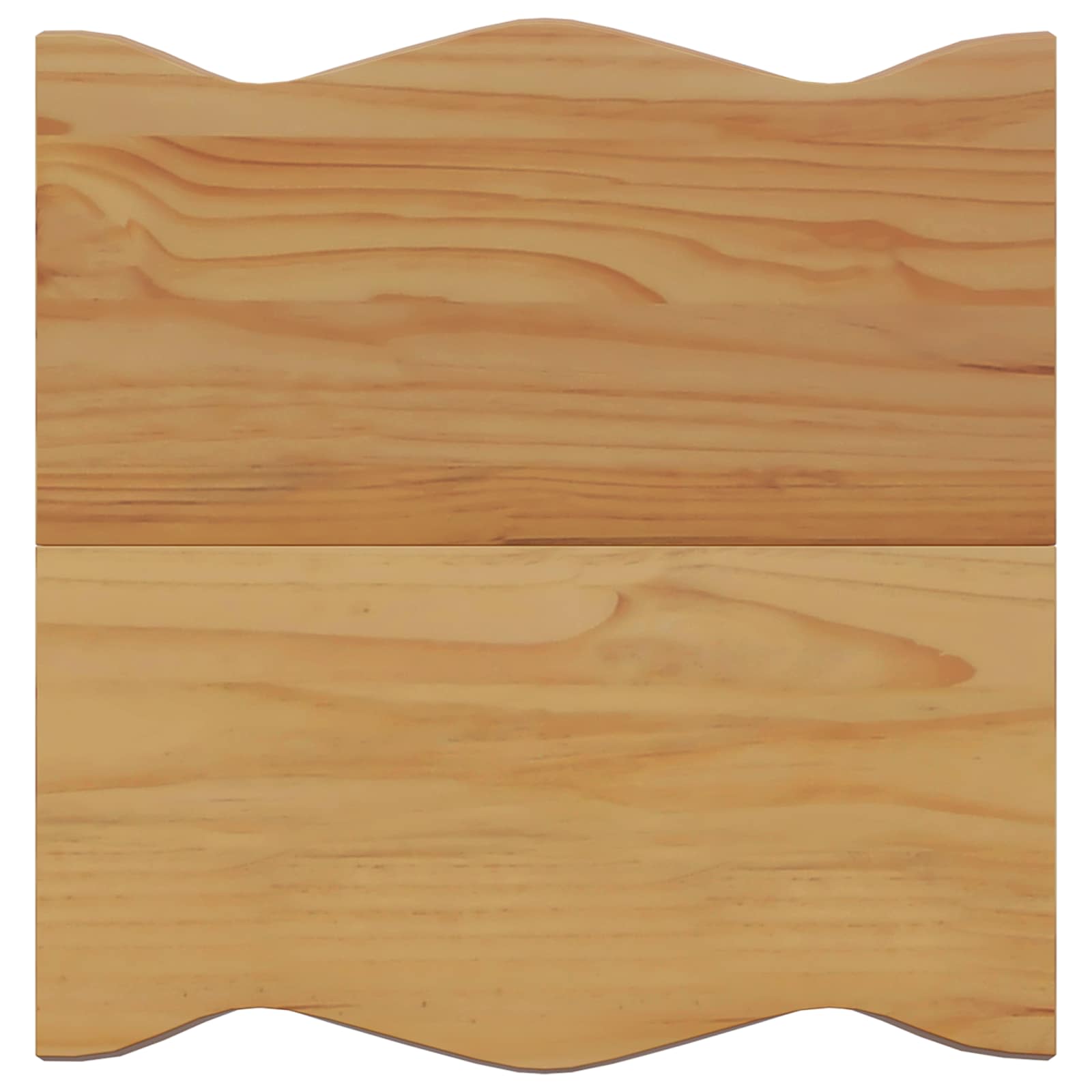 VidaXL Stolik boczny EKAI Biały 50 x 50 x 45,5 cm Lite drewno sosnowe