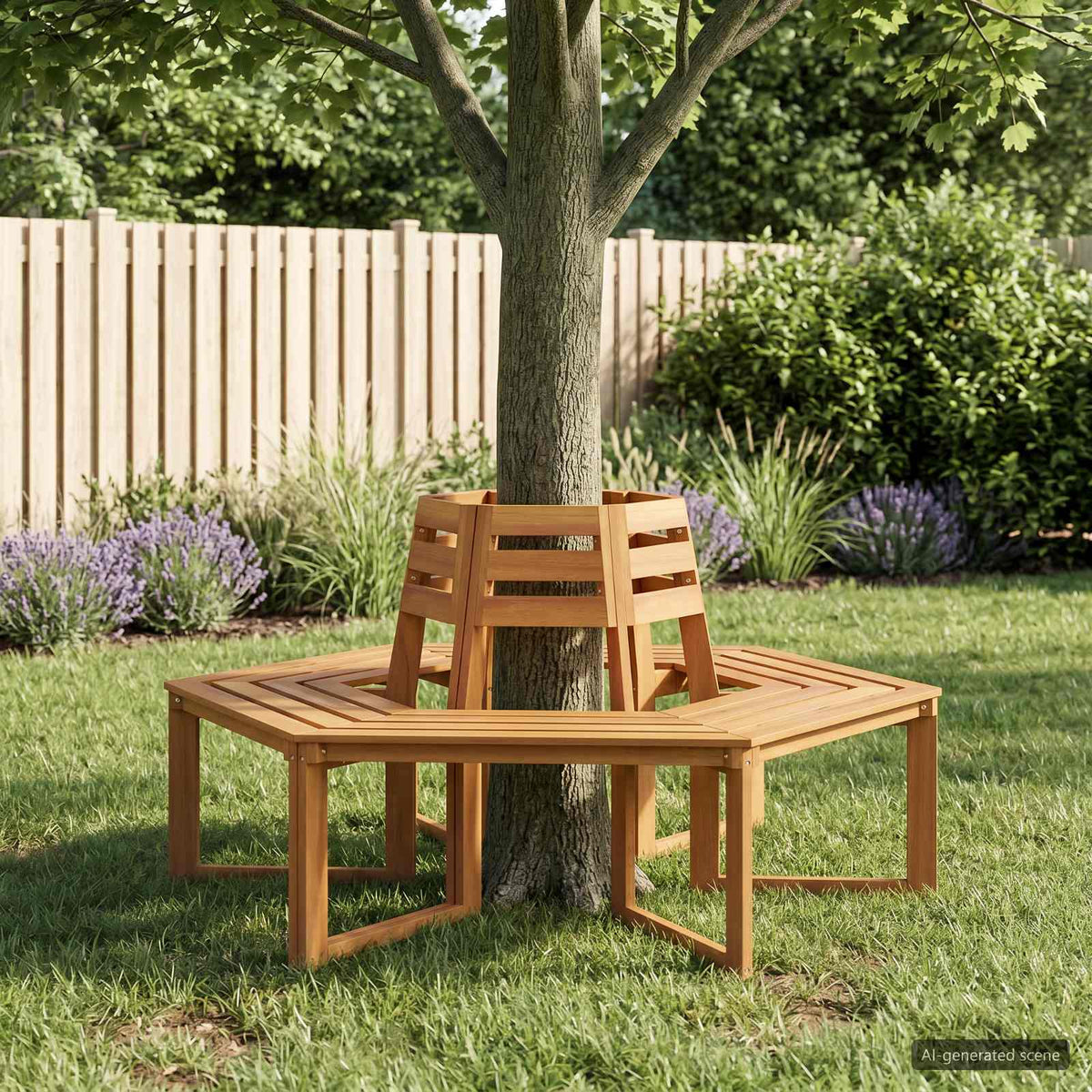 vidaXL Ławka Drzewna 2 szt. 160 x 140 x 86 cm Lite Drewno Akacji