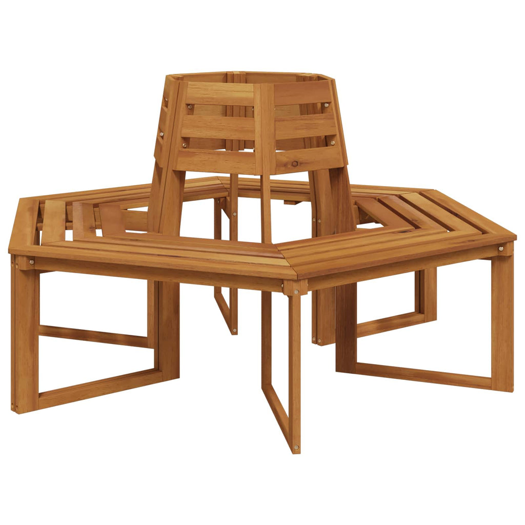 vidaXL Ławka Drzewna 2 szt. 160 x 140 x 86 cm Lite Drewno Akacji