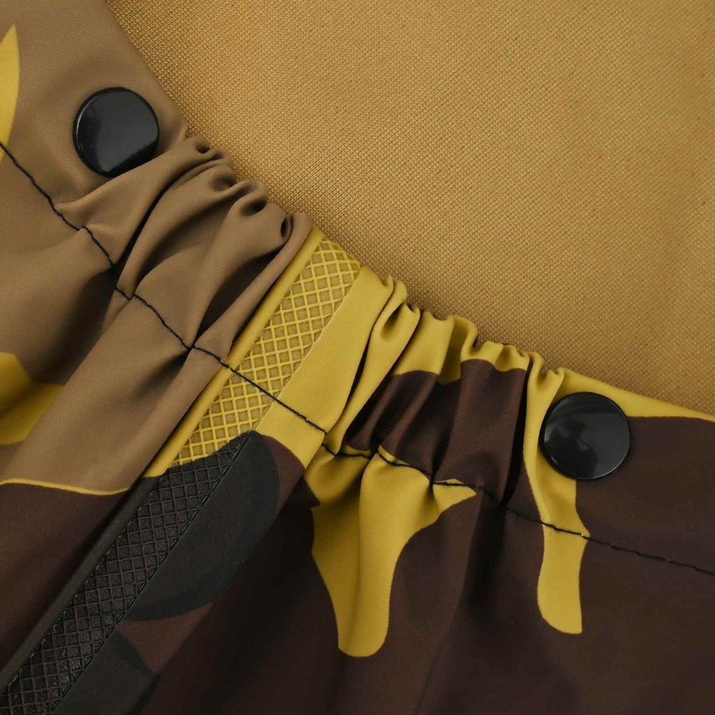 vidaXL Waders z butami Poliester powlekany PVC Rozmiar 45 Moro
