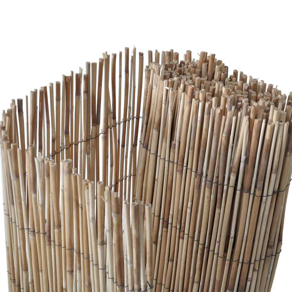 vidaXL Ogrodzenie Ogrodowe 400 x 90 cm Trzcina naturalny