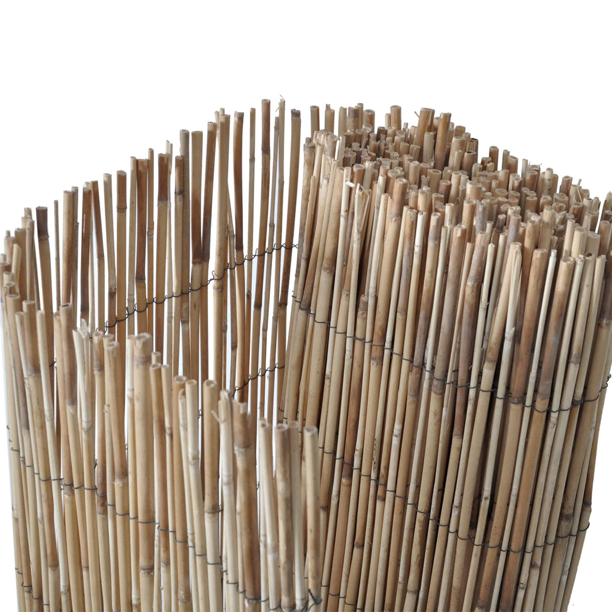 vidaXL Ogrodzenie Ogrodowe 400 x 90 cm Trzcina naturalny