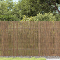 vidaXL Ogrodzenie Ogrodowe 400 x 90 cm Trzcina naturalny