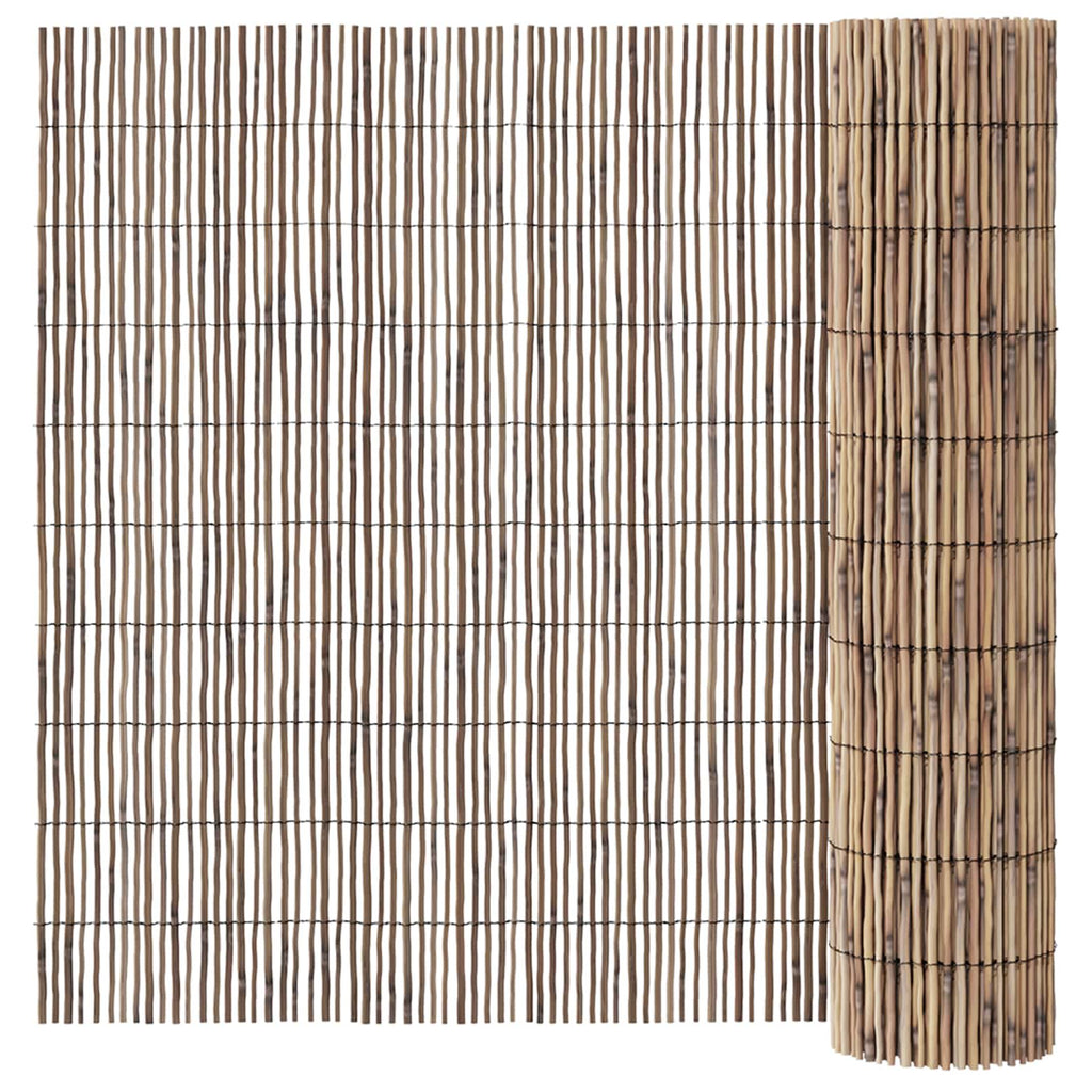 vidaXL Ogrodzenie Ogrodowe 400 x 90 cm Trzcina naturalny