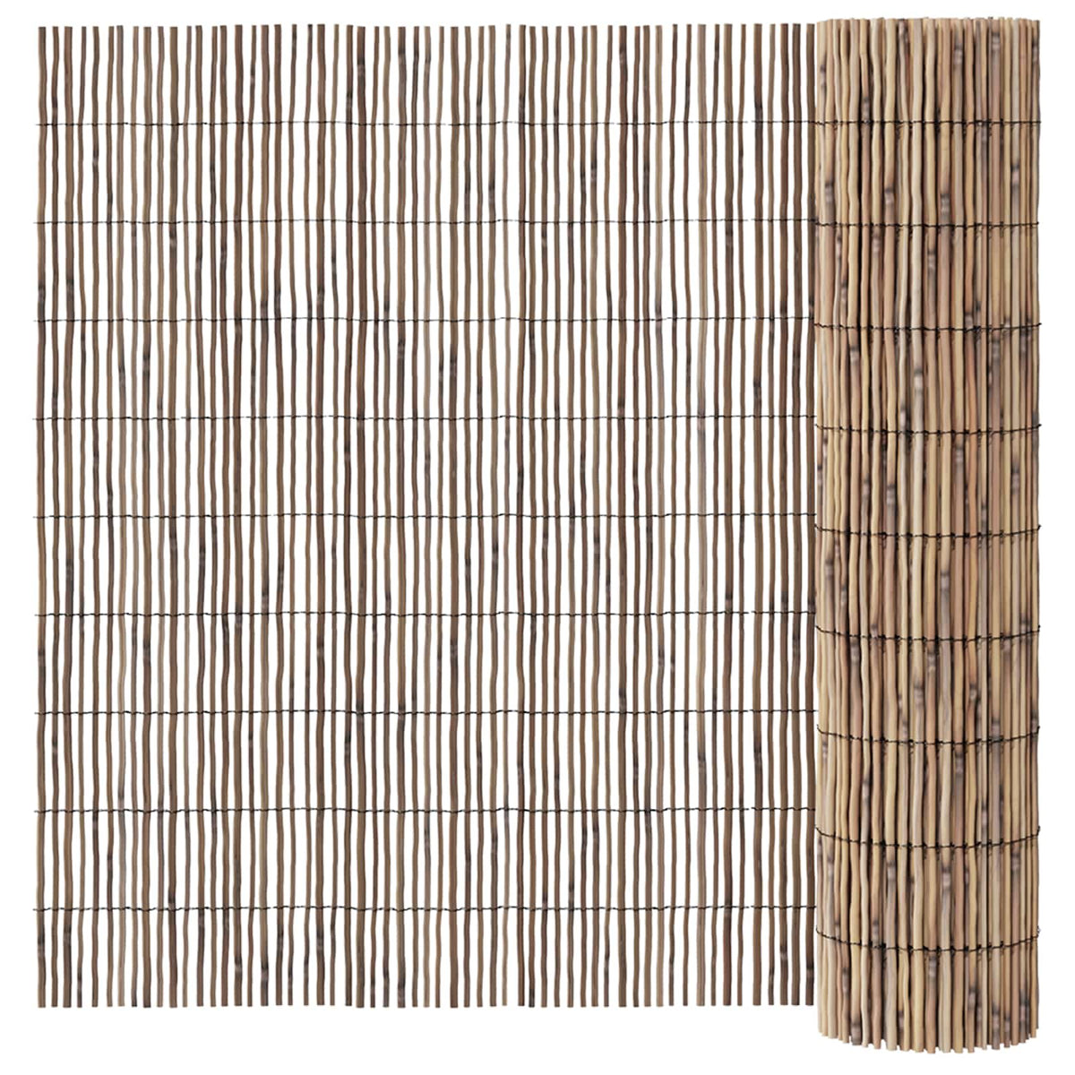 vidaXL Ogrodzenie Ogrodowe 400 x 90 cm Trzcina naturalny