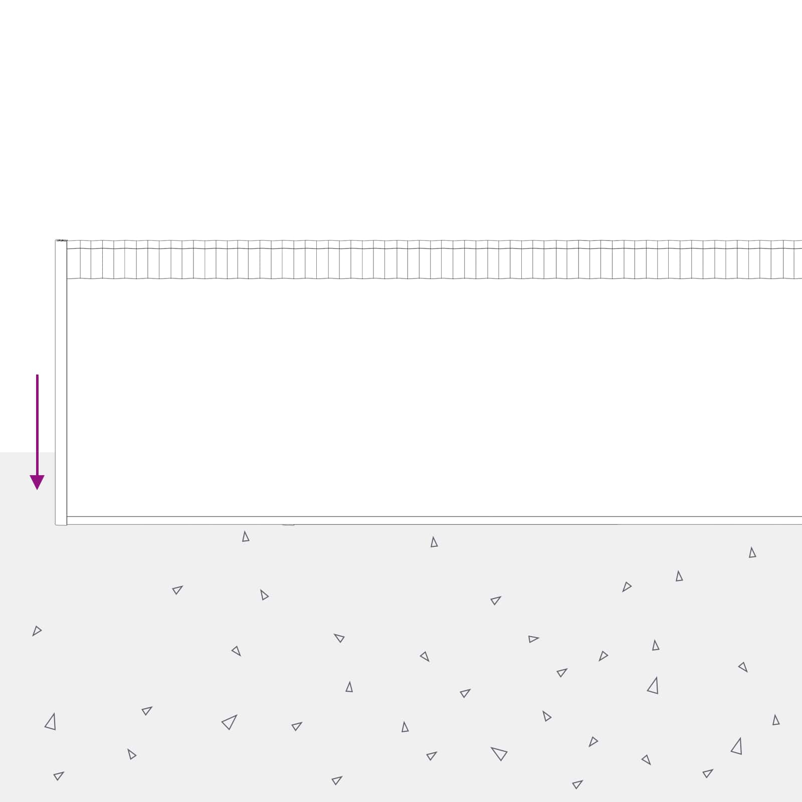 vidaxl Krawężnik do trawnika 10 m x 20 cm Stal ocynkowana srebrny