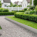 vidaxl Krawężnik do trawnika 10 m x 25 cm Stal ocynkowana srebrny