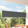vidaXL Boczny Markiz 60 x 300 cm 100% poliester, żelazo, stal