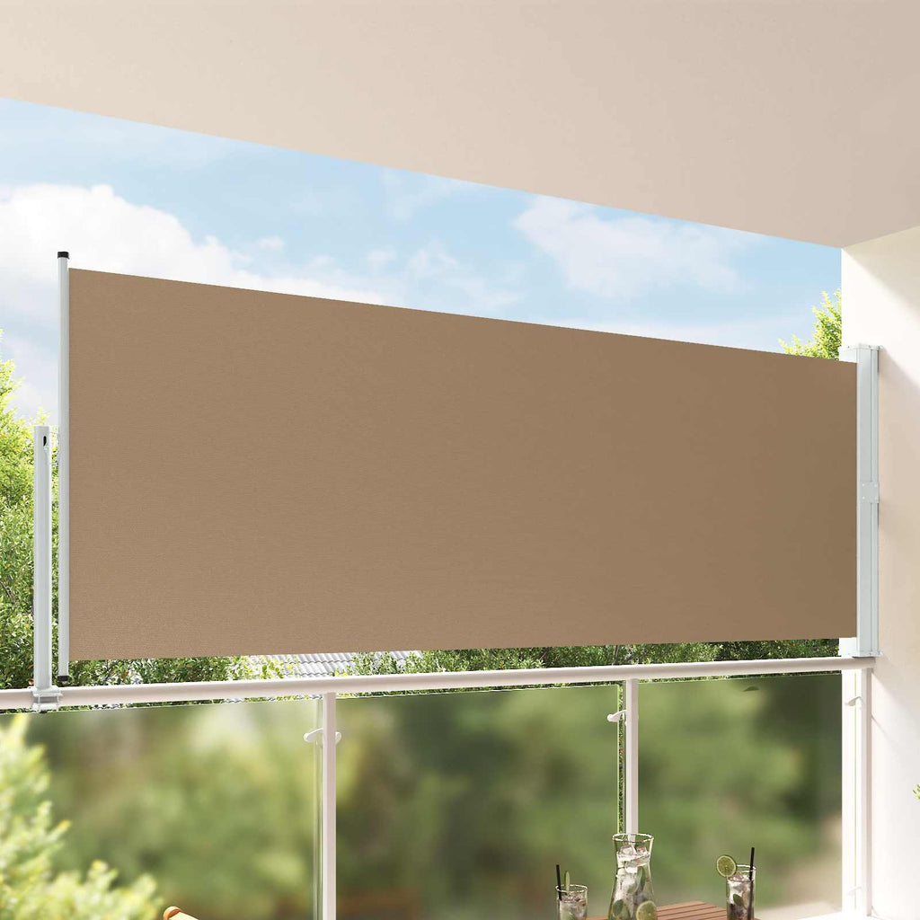 vidaXL Boczny Markiz 117 x 300 cm Prostokątny Ciemnoszary
