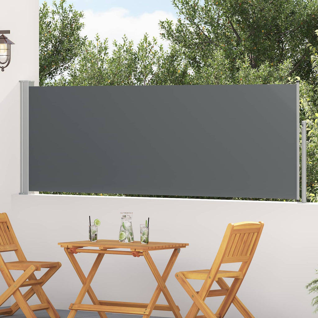 vidaXL Rozkładany boczny markiz 300 x 100 cm Poliester Prostokątny