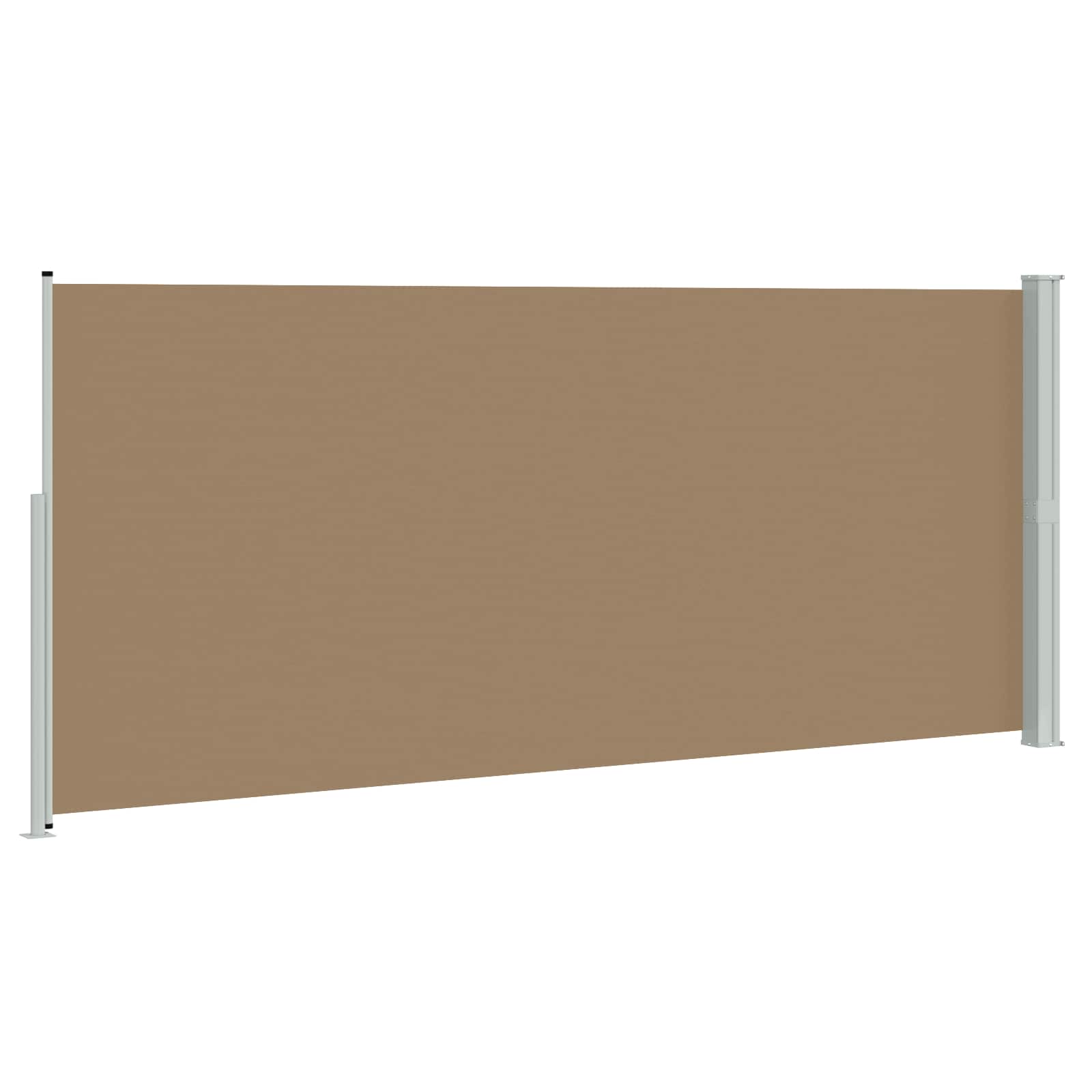vidaXL Rozkładany boczny markiz 220 x 300 cm Poliester Prostokątny