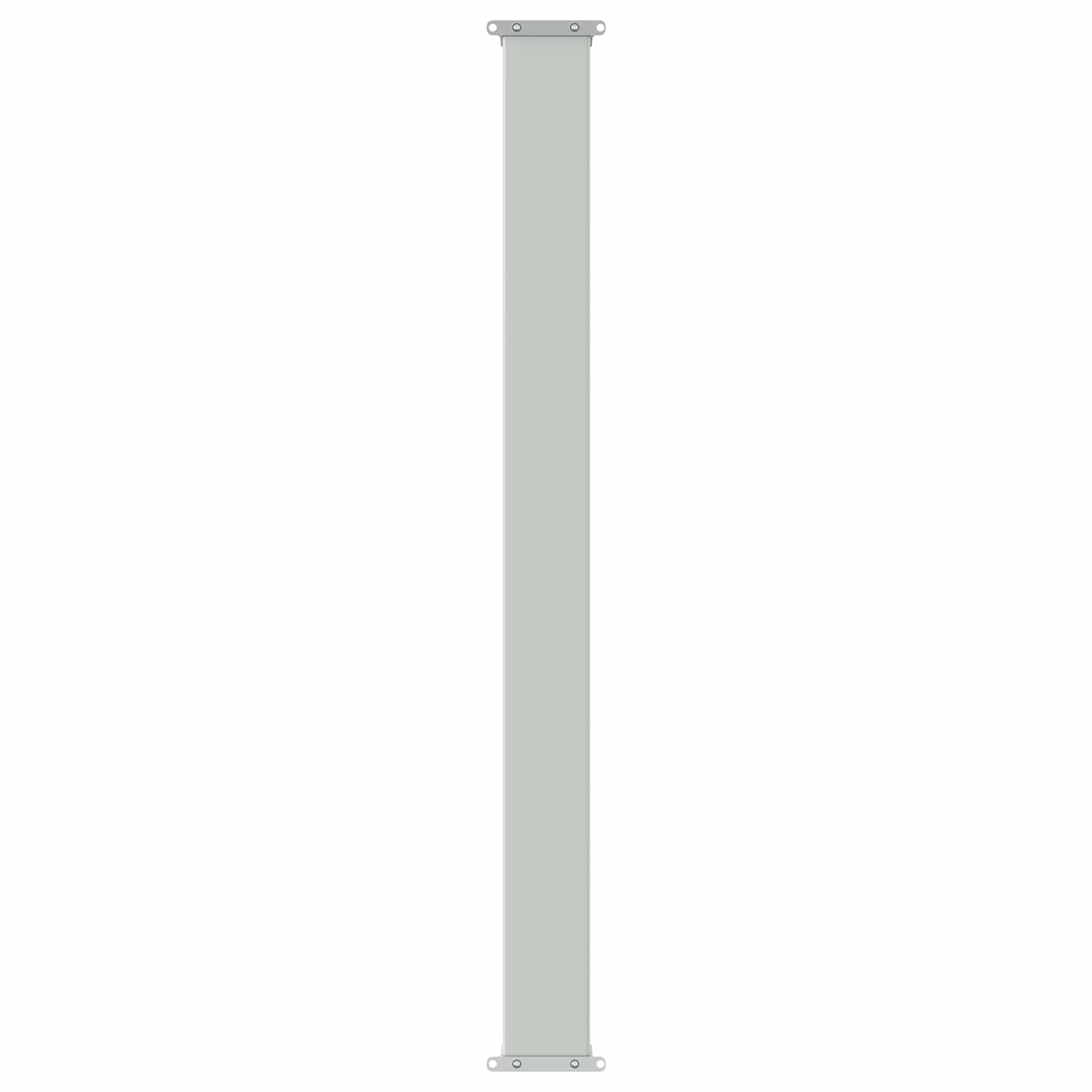 vidaXL Rozkładany boczny markiz Prostokątny 500 x 100 cm Poliester