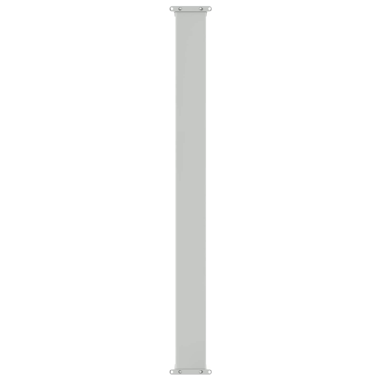 vidaXL Rozkładany boczny markiz 117 x 500 cm Poliester Prostokątny