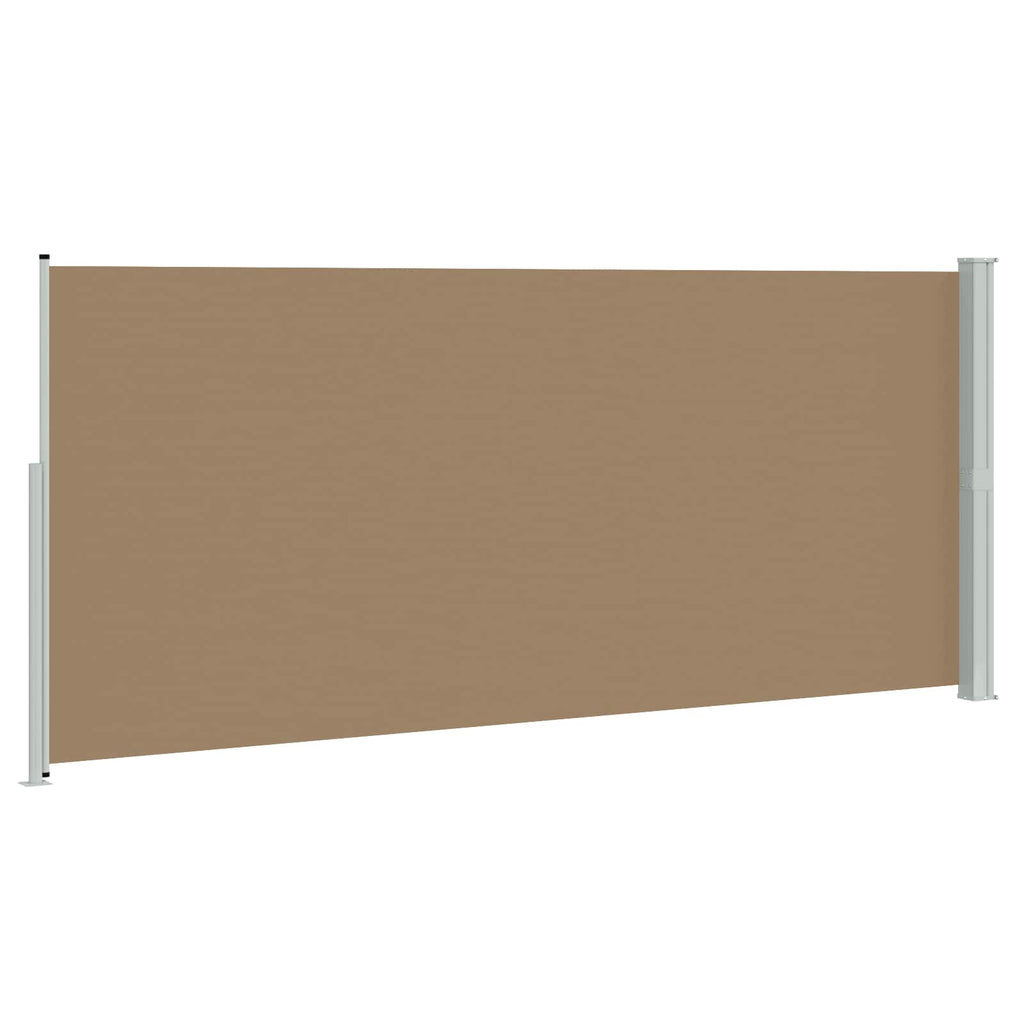 vidaXL Rozkładany boczny markiz 200 x 600 cm Poliester Prostokątny