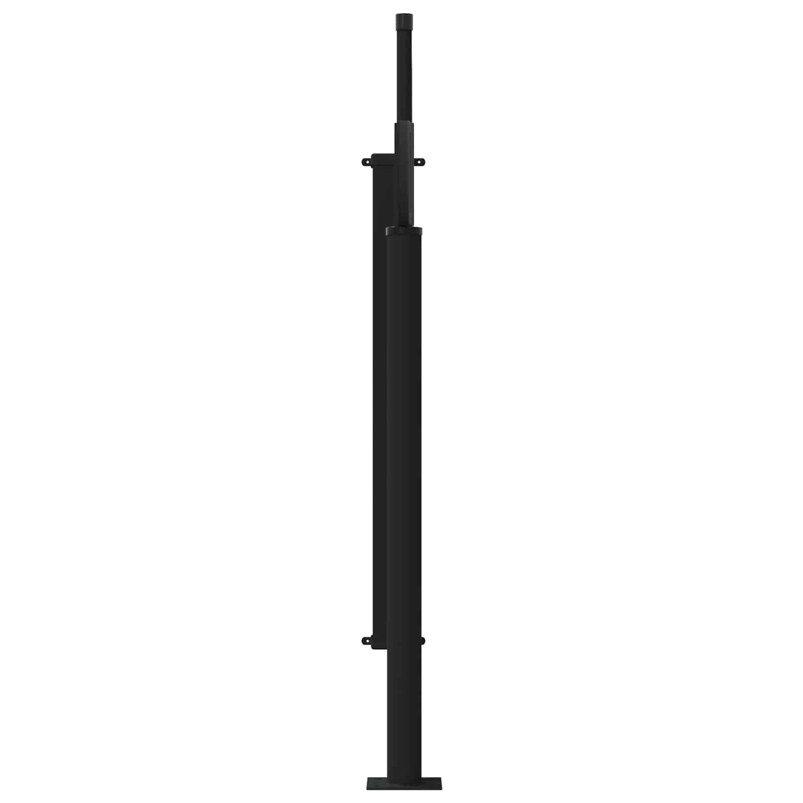 vidaXL Rozkładany boczny markiz piaskowy 500 x 100 cm Poliester