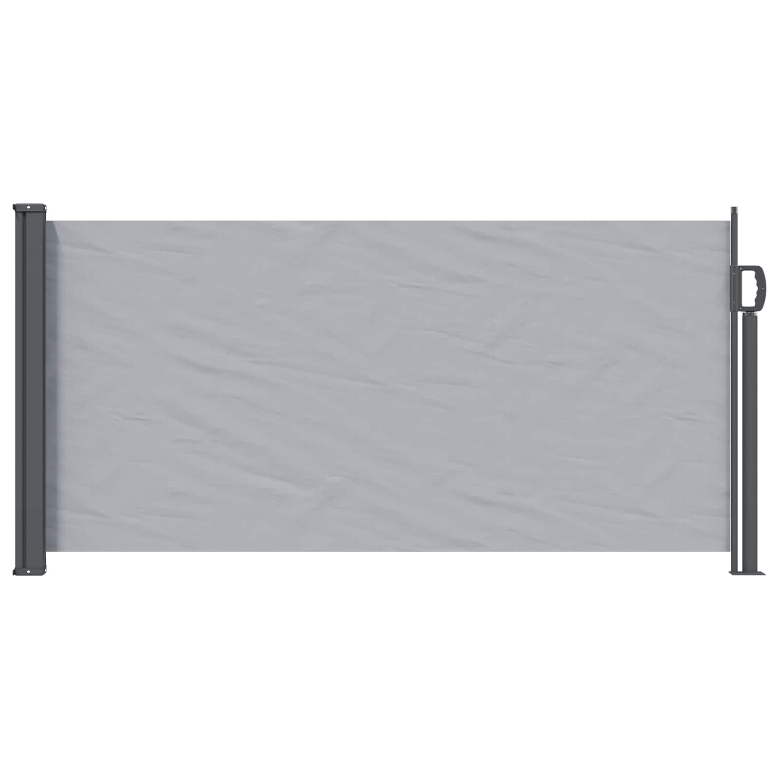 vidaXL Rozkładany boczny markiz 300 x 100 cm Poliester Prostokątny