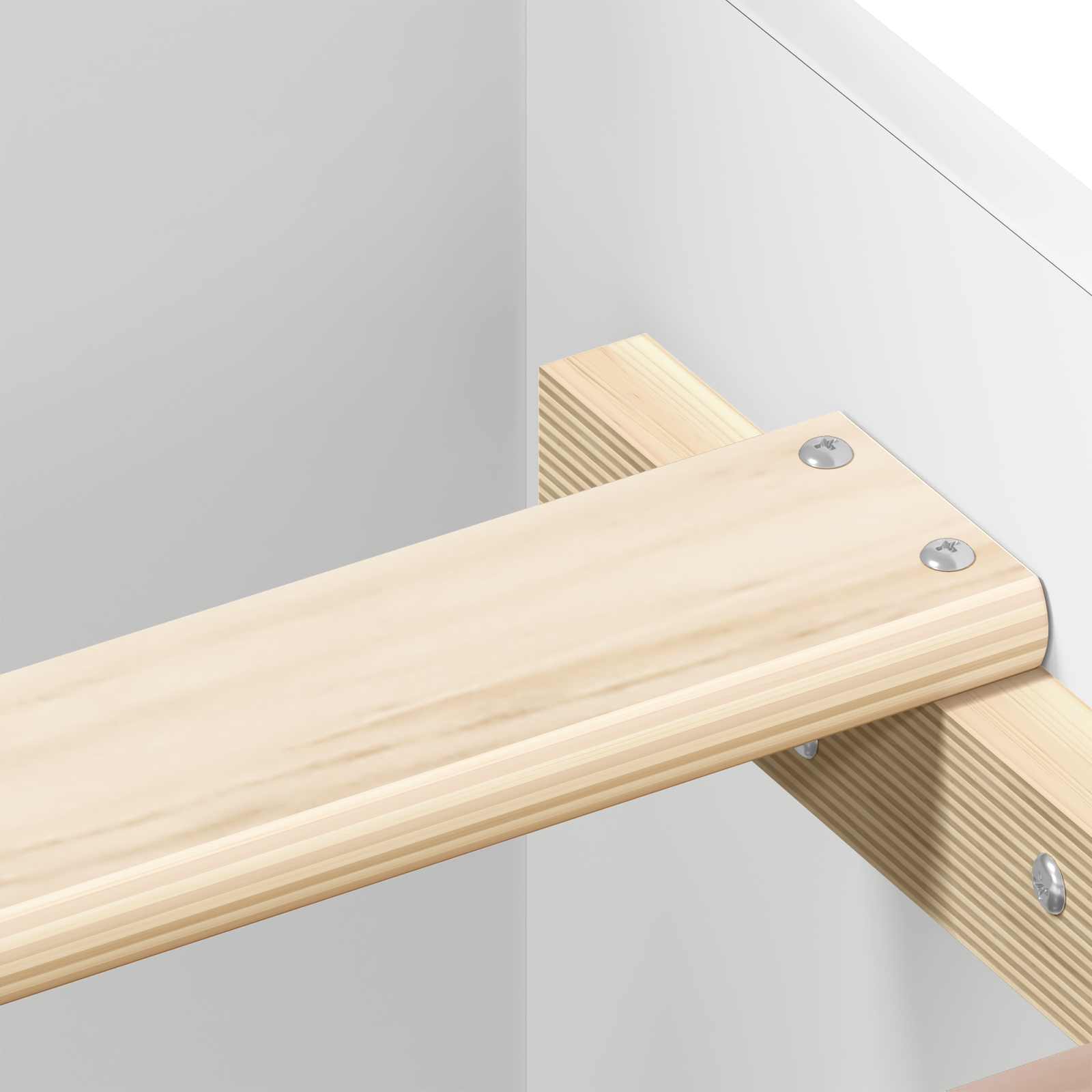 vidaXL Rama łóżka z wezgłowiem Biały 80 x 200 cm Drewno inżynieryjne
