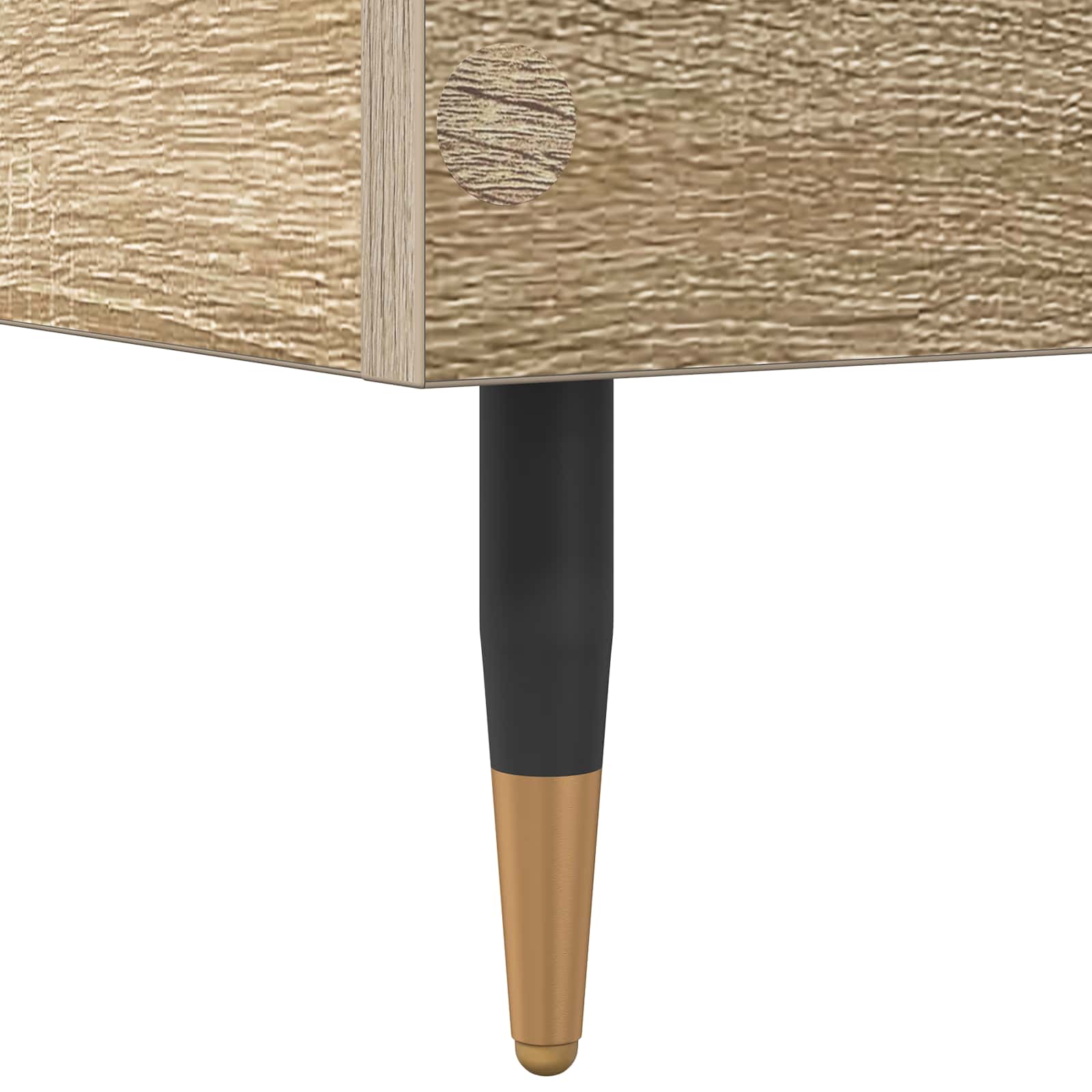 vidaXL Ramka łóżka dąb Sonoma 80 x 200 cm Drewno inżynieryjne