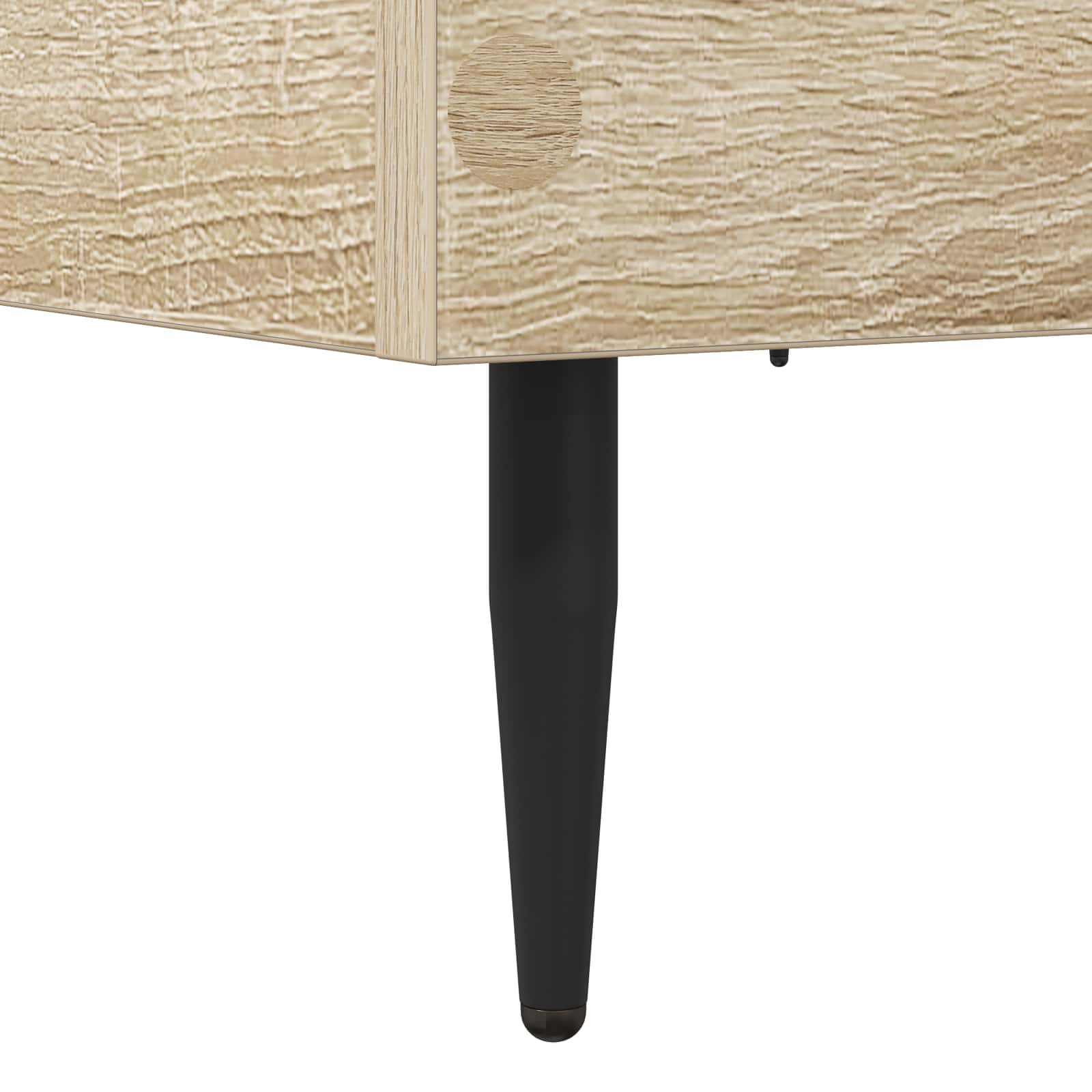 vidaXL Ramka łóżka dąb Sonoma 80 x 200 cm Drewno inżynieryjne