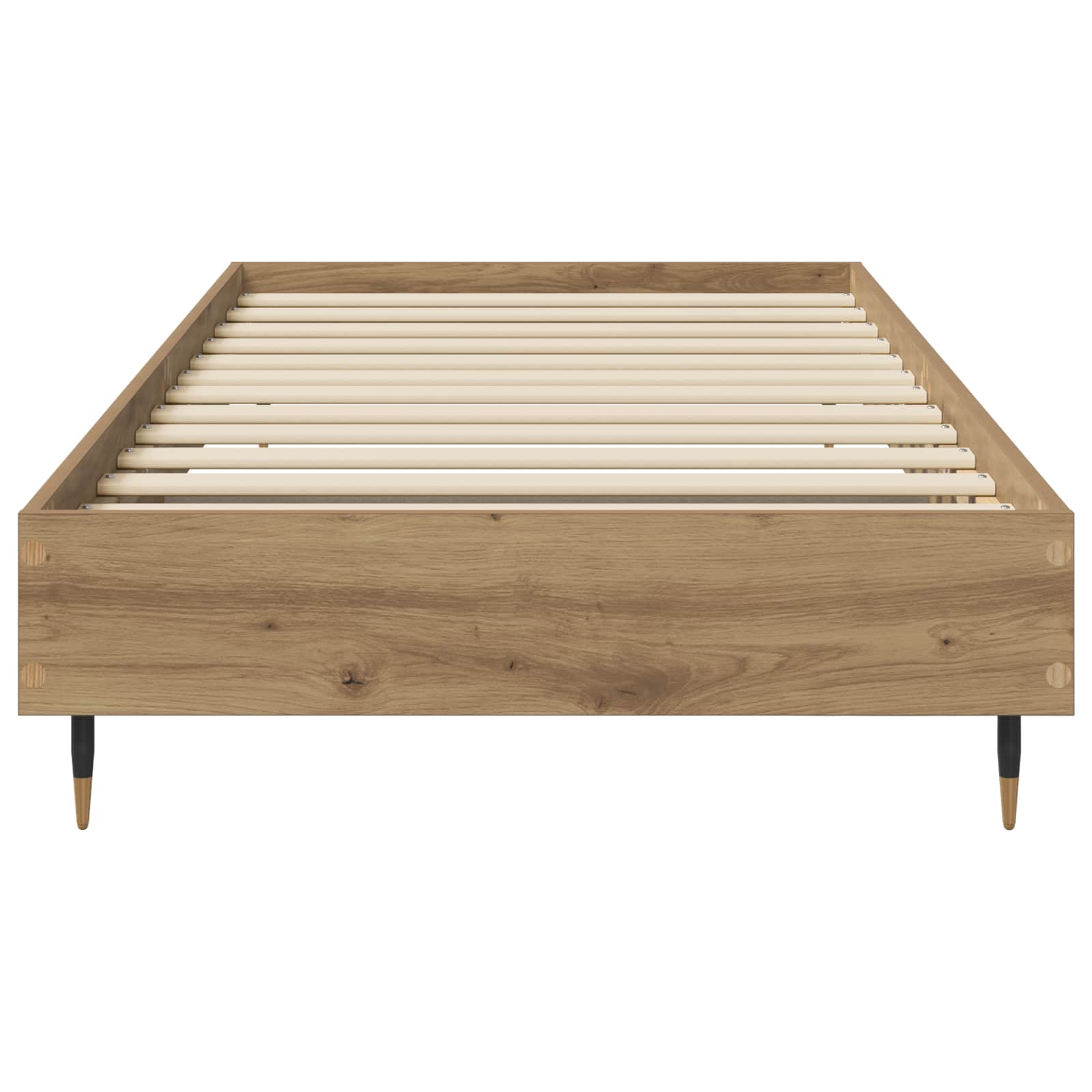 vidaXL Ramka łóżka Dąb artisian 80 x 200 cm Drewno inżynieryjne