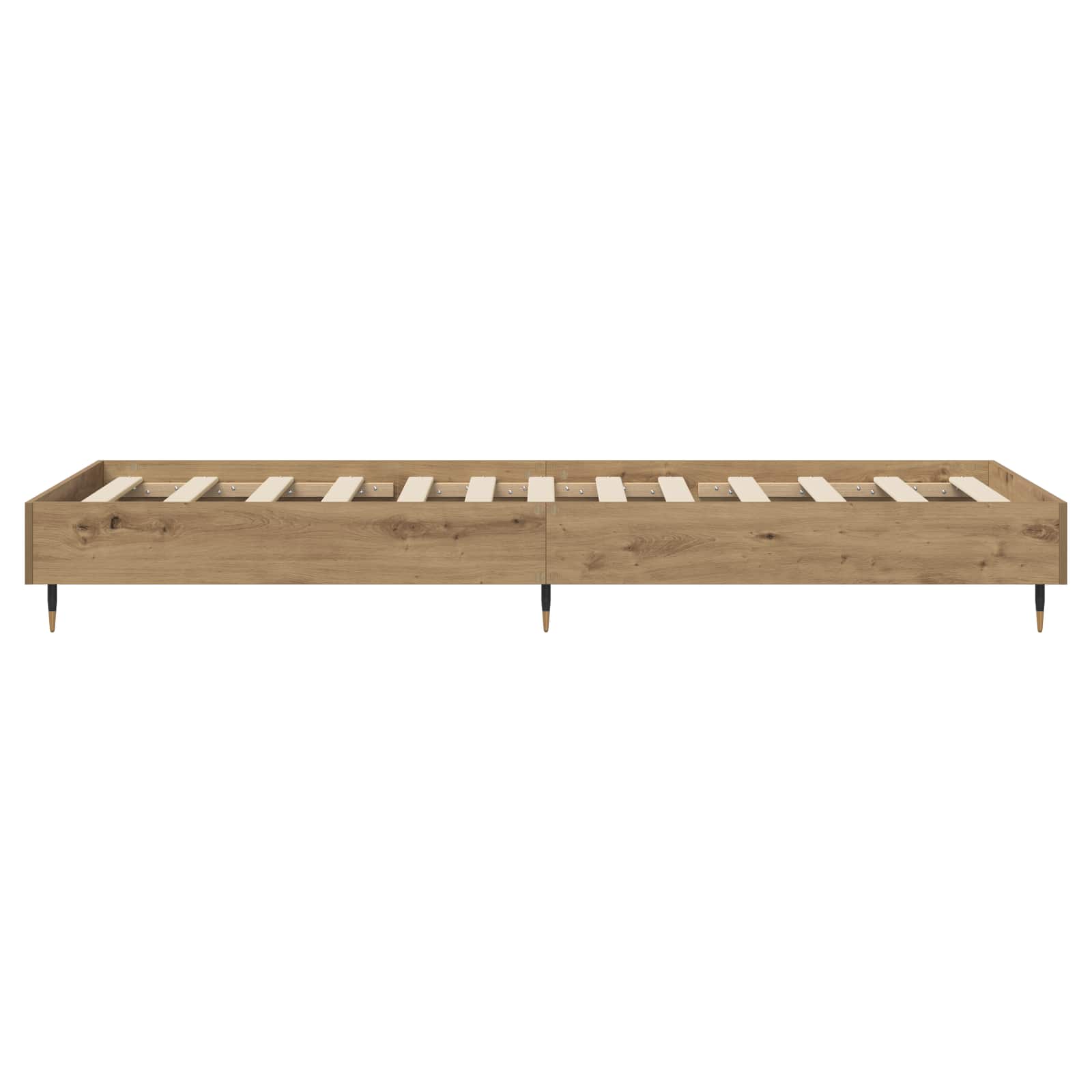 vidaXL Ramka łóżka Dąb artisian 80 x 200 cm Drewno inżynieryjne