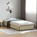 vidaXL Ramka łóżka dąb Sonoma 80 x 200 cm Drewno inżynieryjne