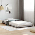 vidaXL Ramka łóżka Szary Sonoma 80 x 200 cm Drewno inżynieryjne