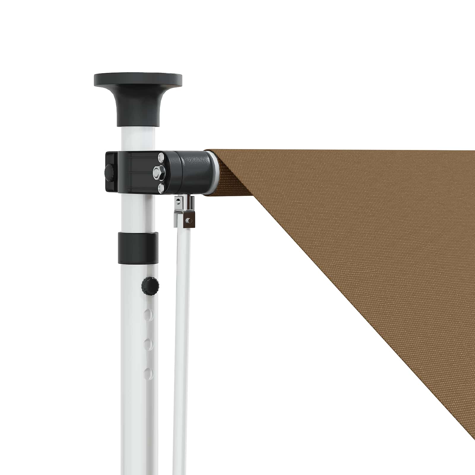 vidaXL Ręczna markiza zwijana Beżowy 350 cm