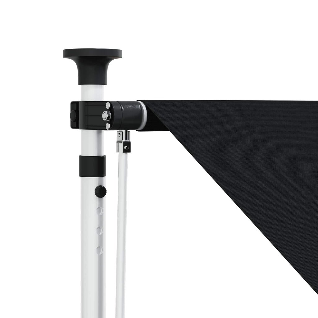 vidaXL Ręczna markiza zwijana Czarny 250 cm