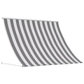vidaXL Markiza Antracytowy i biały 300 x 150 cm