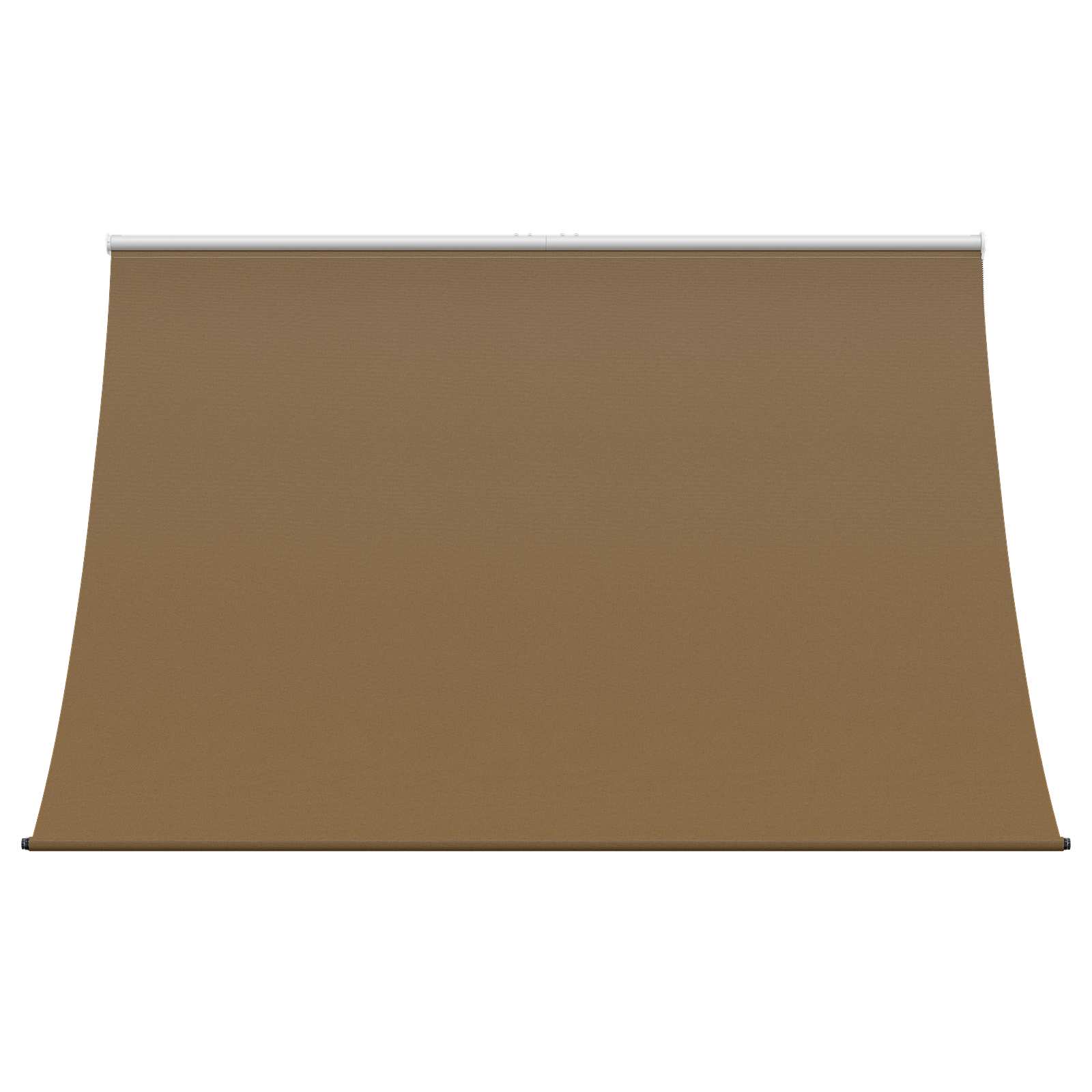 vidaXL Markiza Beżowy 350 x 150 cm 180 g / m² Poliester z powłoką PU