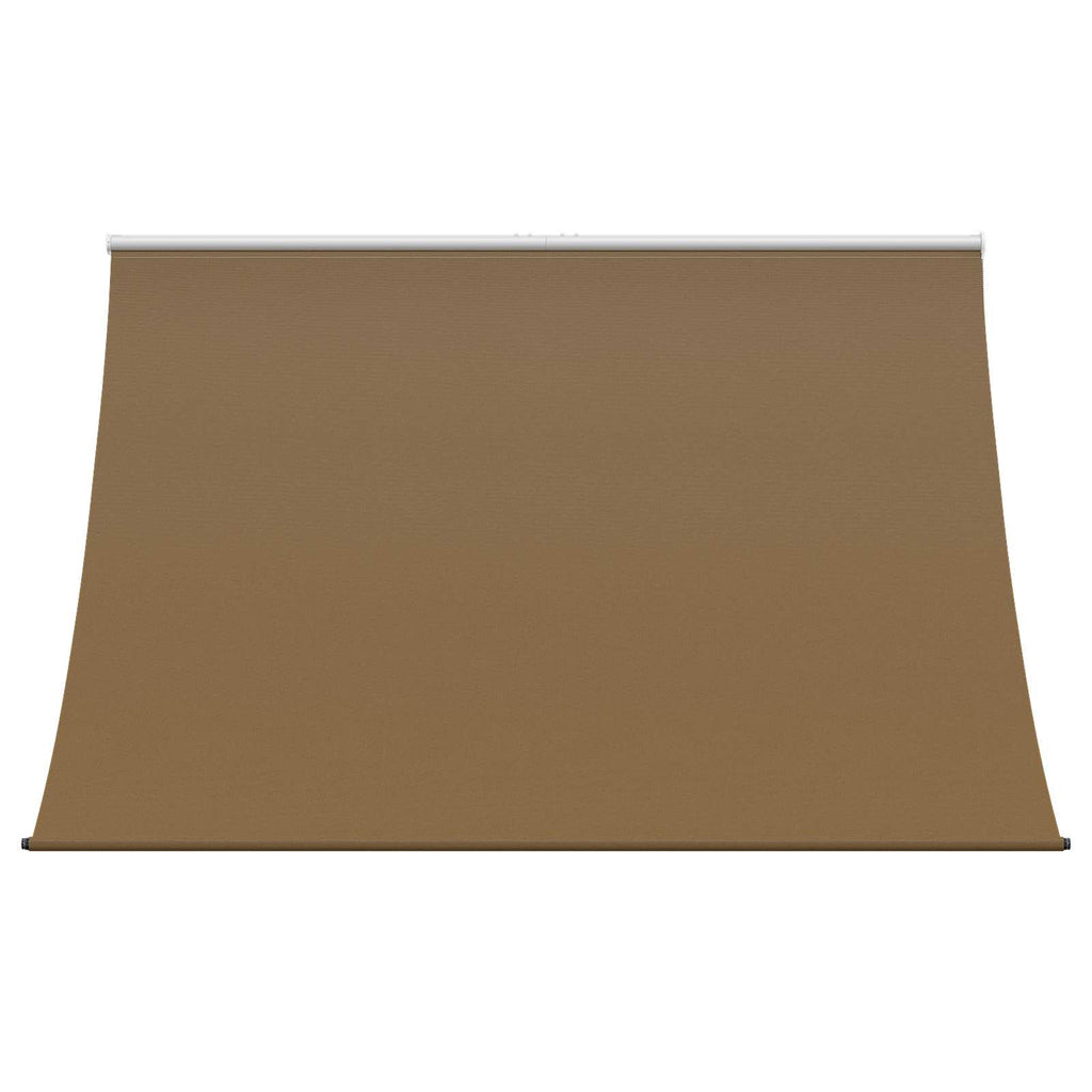 vidaXL Markiza Beżowy 400 x 150 cm 180 g / m² Poliester z powłoką PU