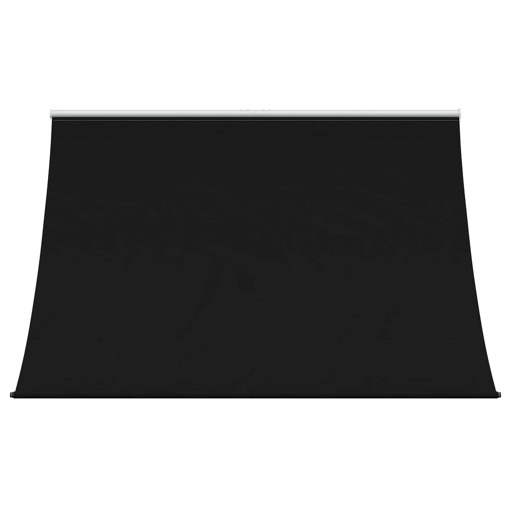 vidaXL Markiza Czarny 100 x 150 cm 180 g / m² Poliester z powłoką PU