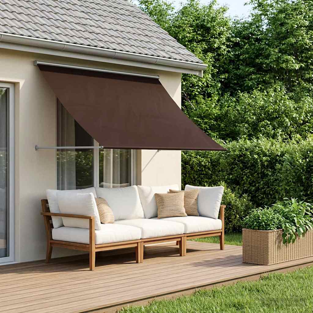 vidaXL Markiza brązowy 200 x 150 cm 180 g / m² Poliester z powłoką PU