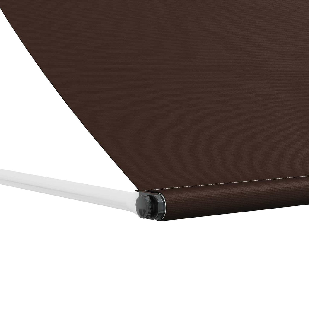 vidaXL Markiza brązowy 250 x 150 cm 180 g / m² Poliester z powłoką PU