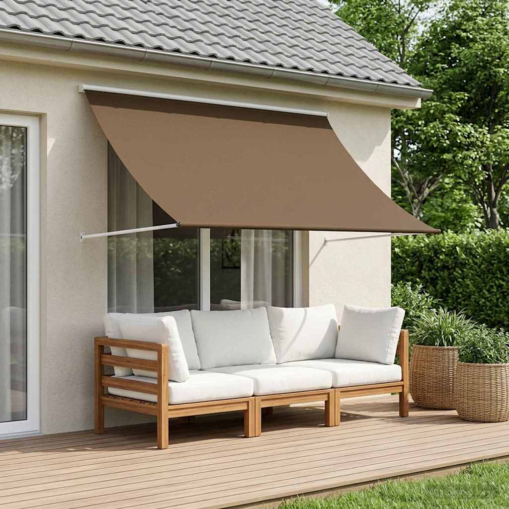 vidaXL Markiza Ciemnoszary 400 x 150 cm