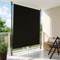 vidaXL Zewnętrzna Roleta Rolkowa Czarny 200 x 270 cm
