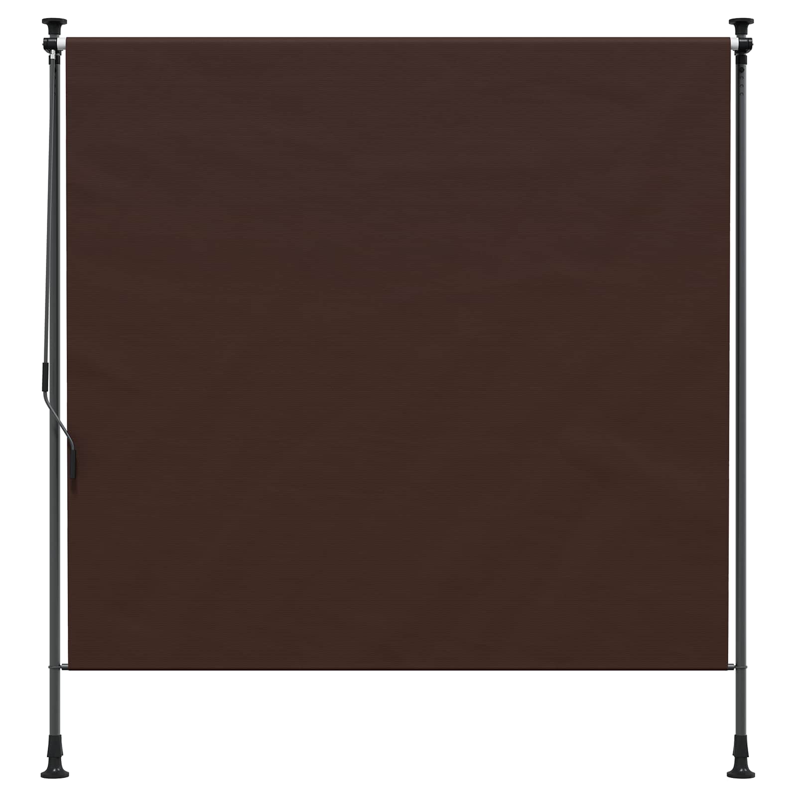 vidaXL Zewnętrzna Roleta Rolkowa brązowy 100 x 270 cm