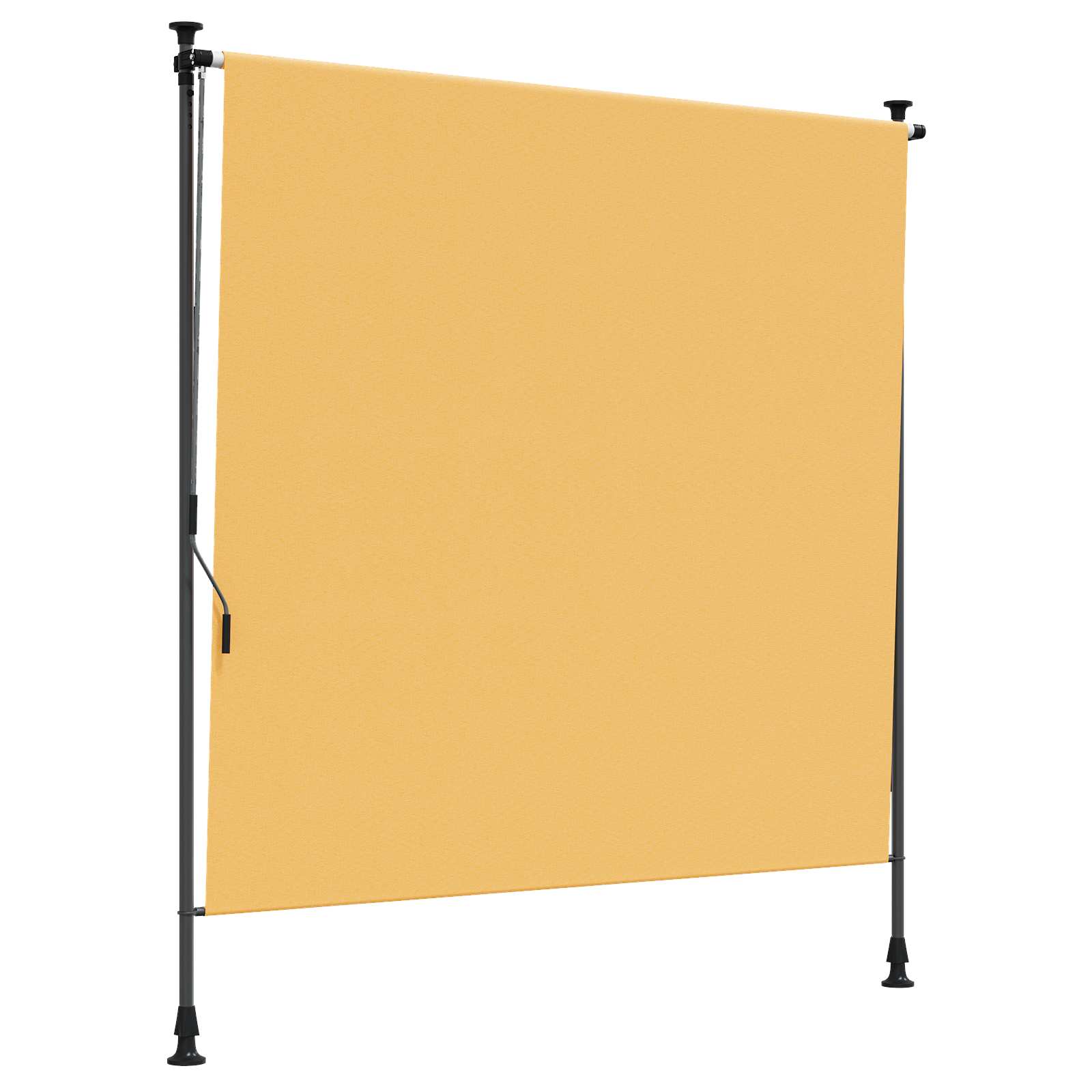 vidaXL Zewnętrzna Roleta Rolkowa piaskowy 120 x 270 cm
