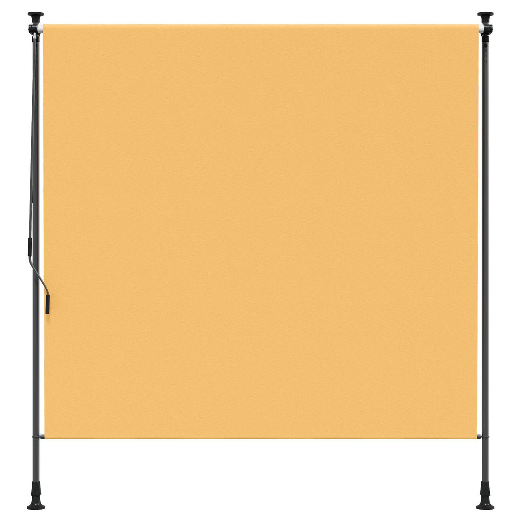 vidaXL Zewnętrzna Roleta Rolkowa piaskowy 150 x 270 cm