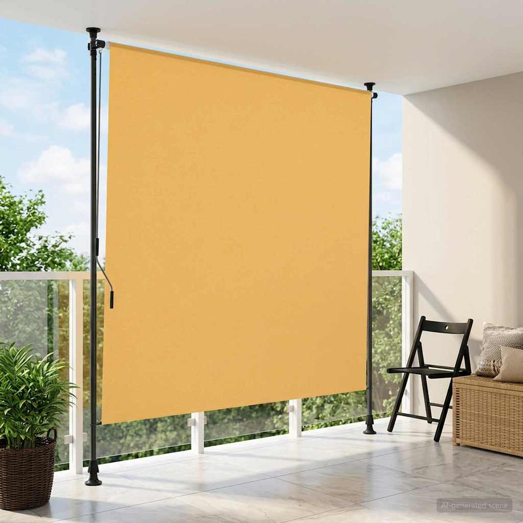 vidaXL Zewnętrzna Roleta Rolkowa piaskowy 200 x 270 cm