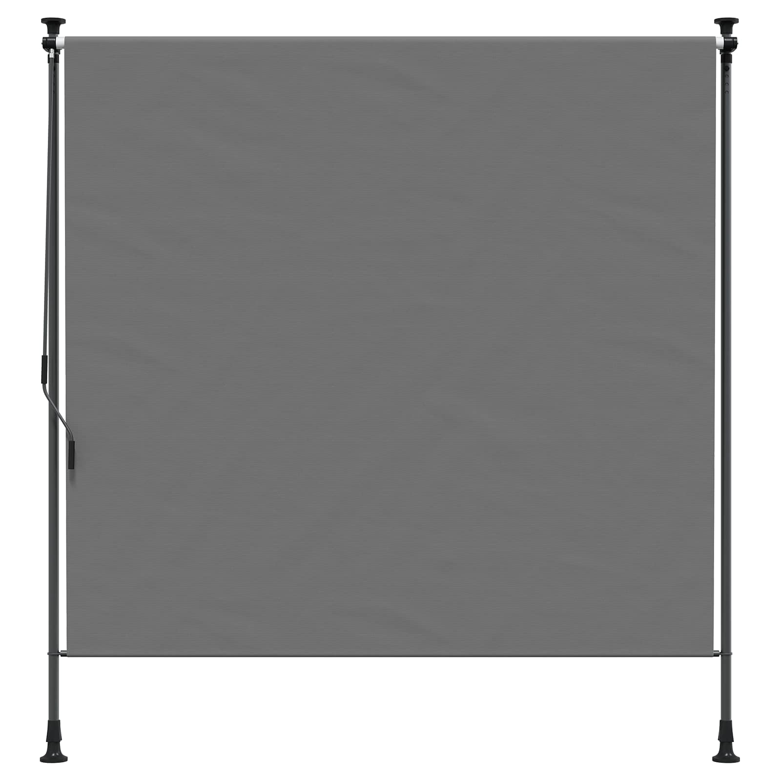vidaXL Zewnętrzna Roleta Rolkowa jasnoszary 100 x 270 cm