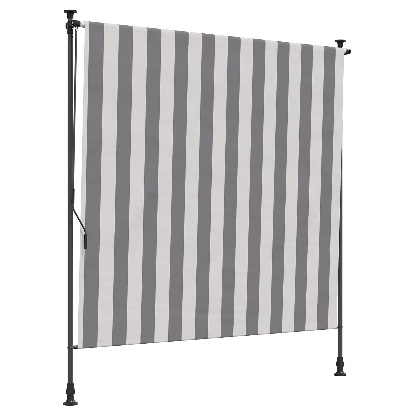 vidaXL Zewnętrzna Roleta Rolkowa Antracytowy i biały 100 x 270 cm