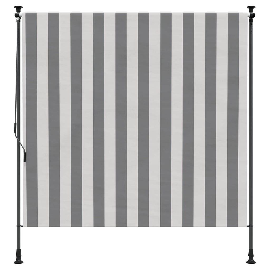 vidaXL Zewnętrzna Roleta Rolkowa Antracytowy i biały 100 x 270 cm