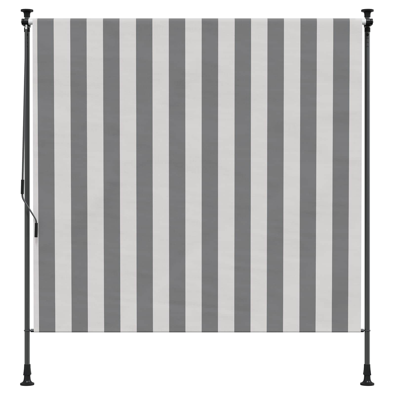 vidaXL Zewnętrzna Roleta Rolkowa Antracytowy i biały 100 x 270 cm