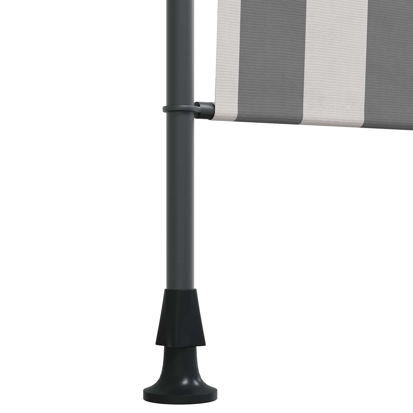vidaXL Zewnętrzna Roleta Rolkowa Antracytowy i biały 120 x 270 cm
