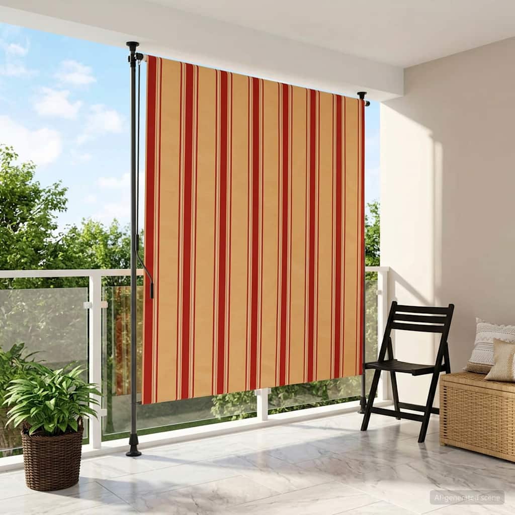 vidaXL Zewnętrzna Roleta Rolkowa Wielokolorowe 100 x 270 cm