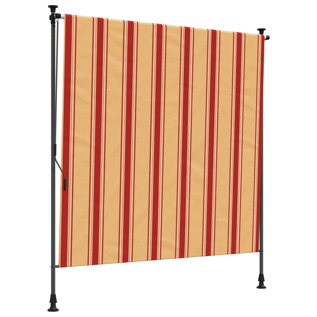 vidaXL Zewnętrzna Roleta Rolkowa Wielokolorowe 200 x 270 cm