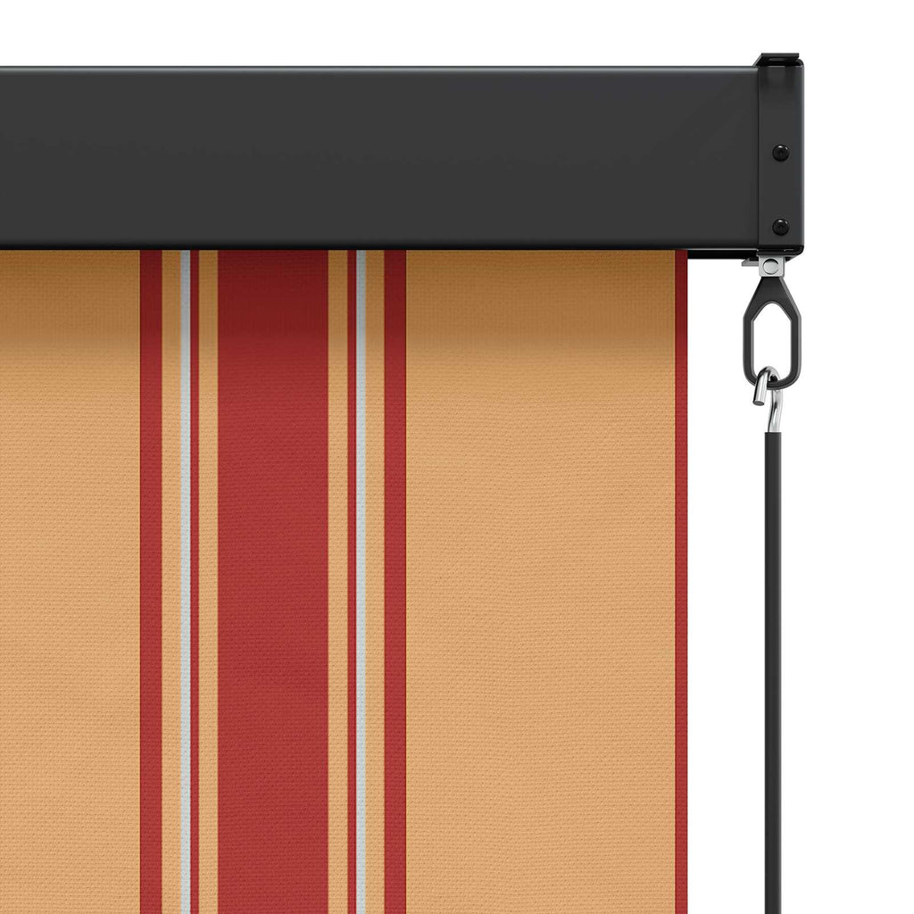 vidaXL Roleta Wielokolorowe 100 x 250 cm Materiał i Aluminium