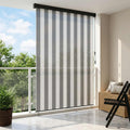 vidaXL Roleta Antracytowy i biały 120 x 250 cm Materiał i Aluminium